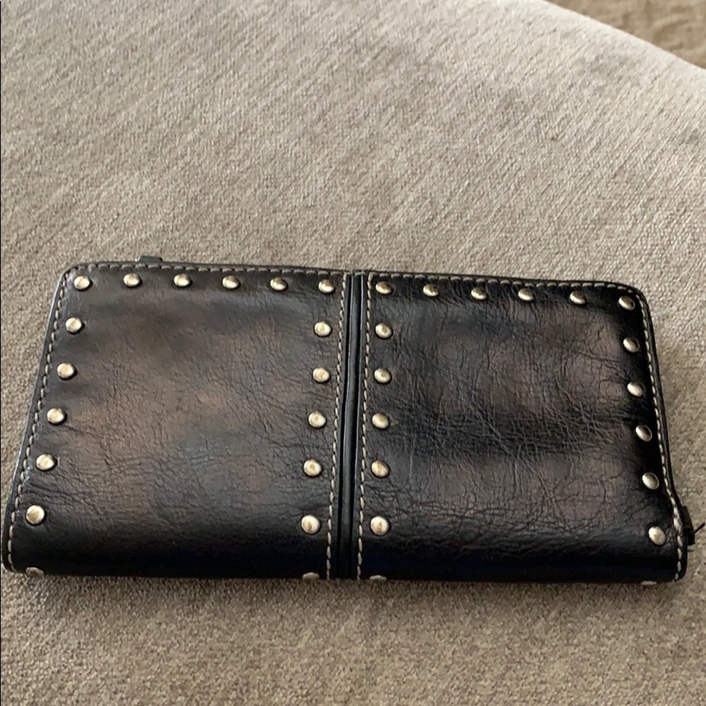 MK black wallet
